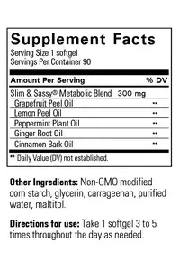 Суміш ефірних олій в капсулах Slim & Sassy® Softgels купити