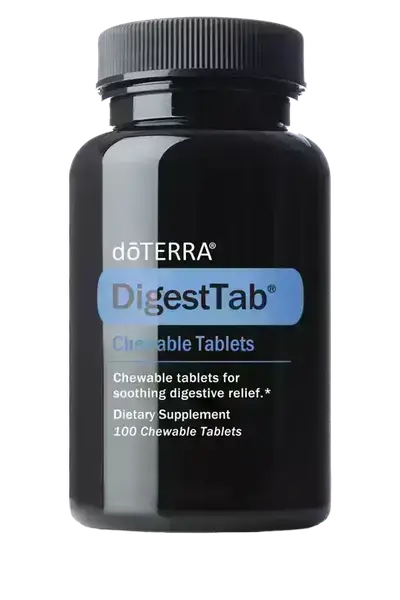 Суміш ефірних олій в таблетках DigestTab Chewable Tablets купити