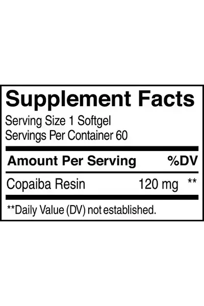 Капсули Copaiba Softgels купити недорого в Україні, фото 5